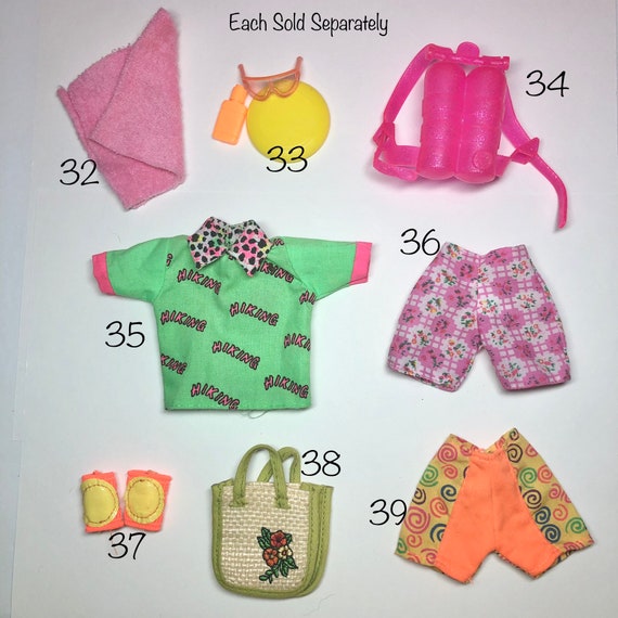 80s 90s Barbie, Ken Clothing & Accessories #3 PICK YOUR OWN Mattel