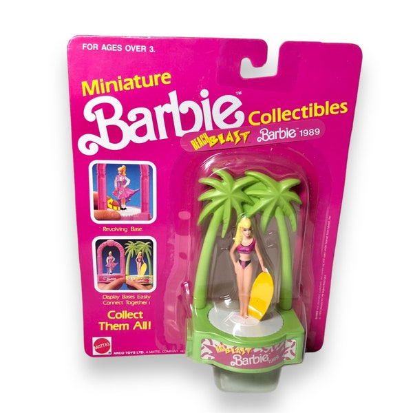 Barbie 1989, Beach Blast Fabriqué en Chine NRFB | UK