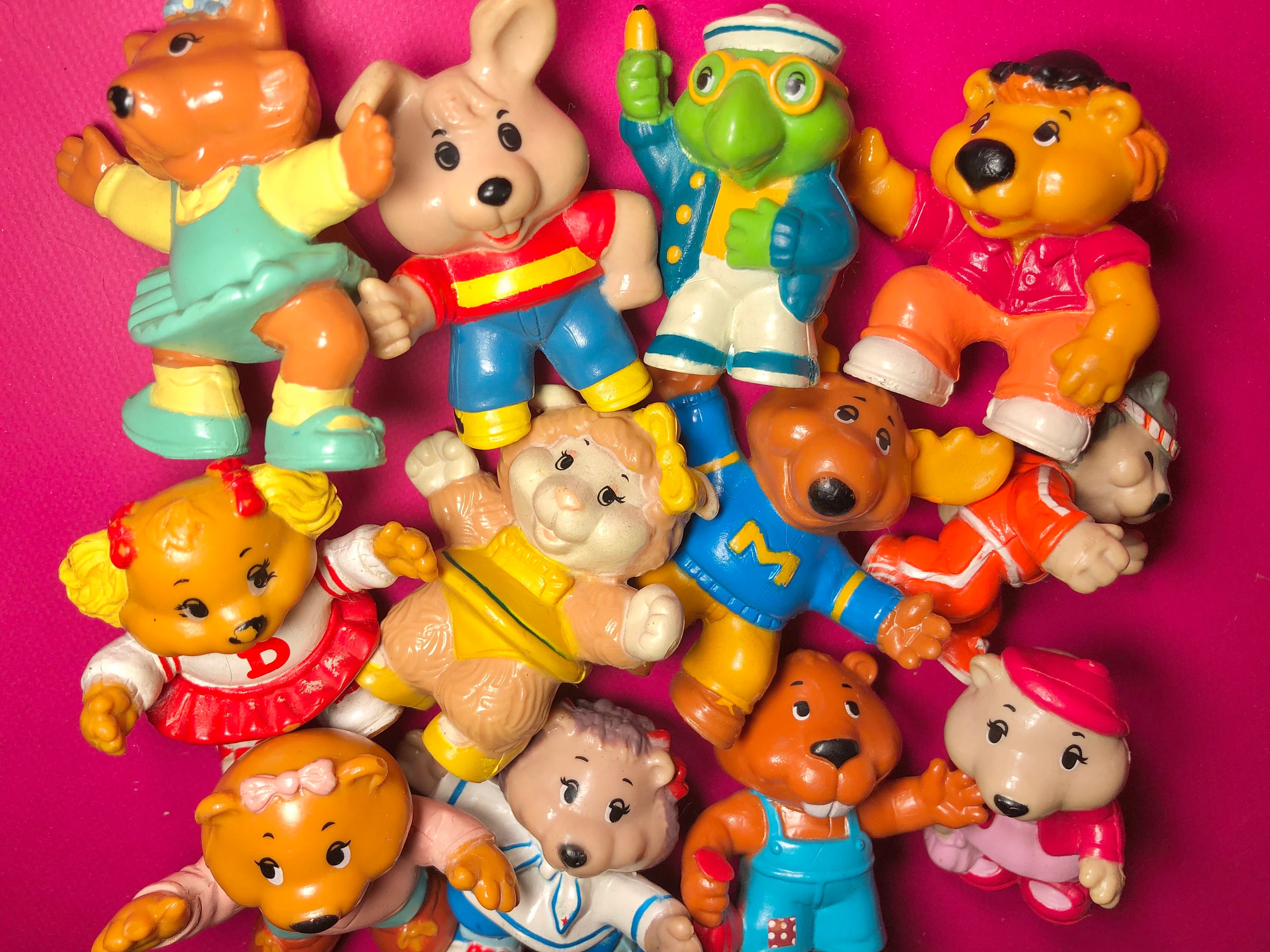 濃いピンク系統 専用 ゲットアロングギャング PVC フィギュア 11個