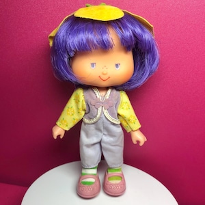 Almond Tea Strawberry Shortcake Doll - Complete Outfit - 80s, Kenner, American Greetings, Vintage