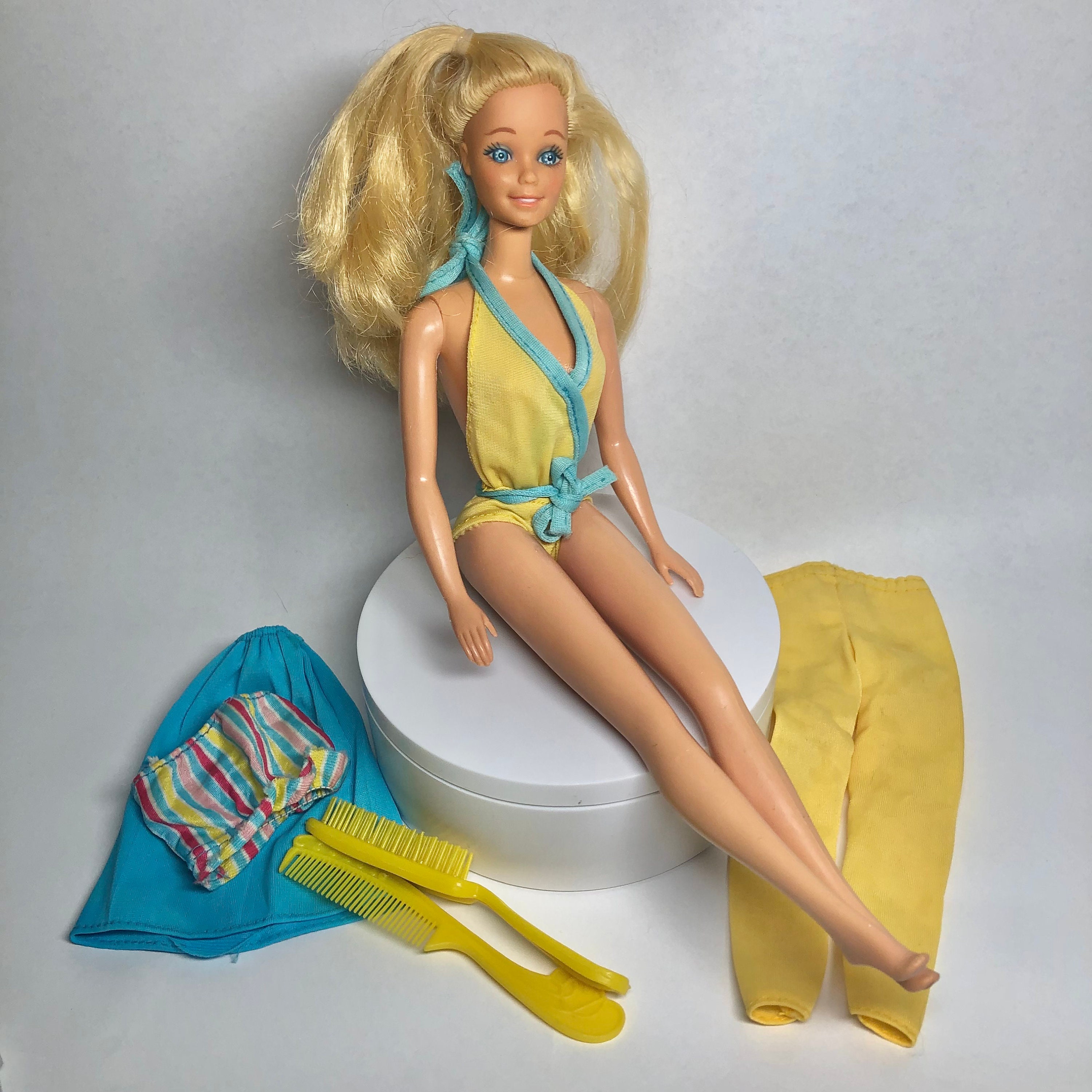 1980 My First Barbie Doll Accessories 80s Superstar Era Mattel Vintage Etsy