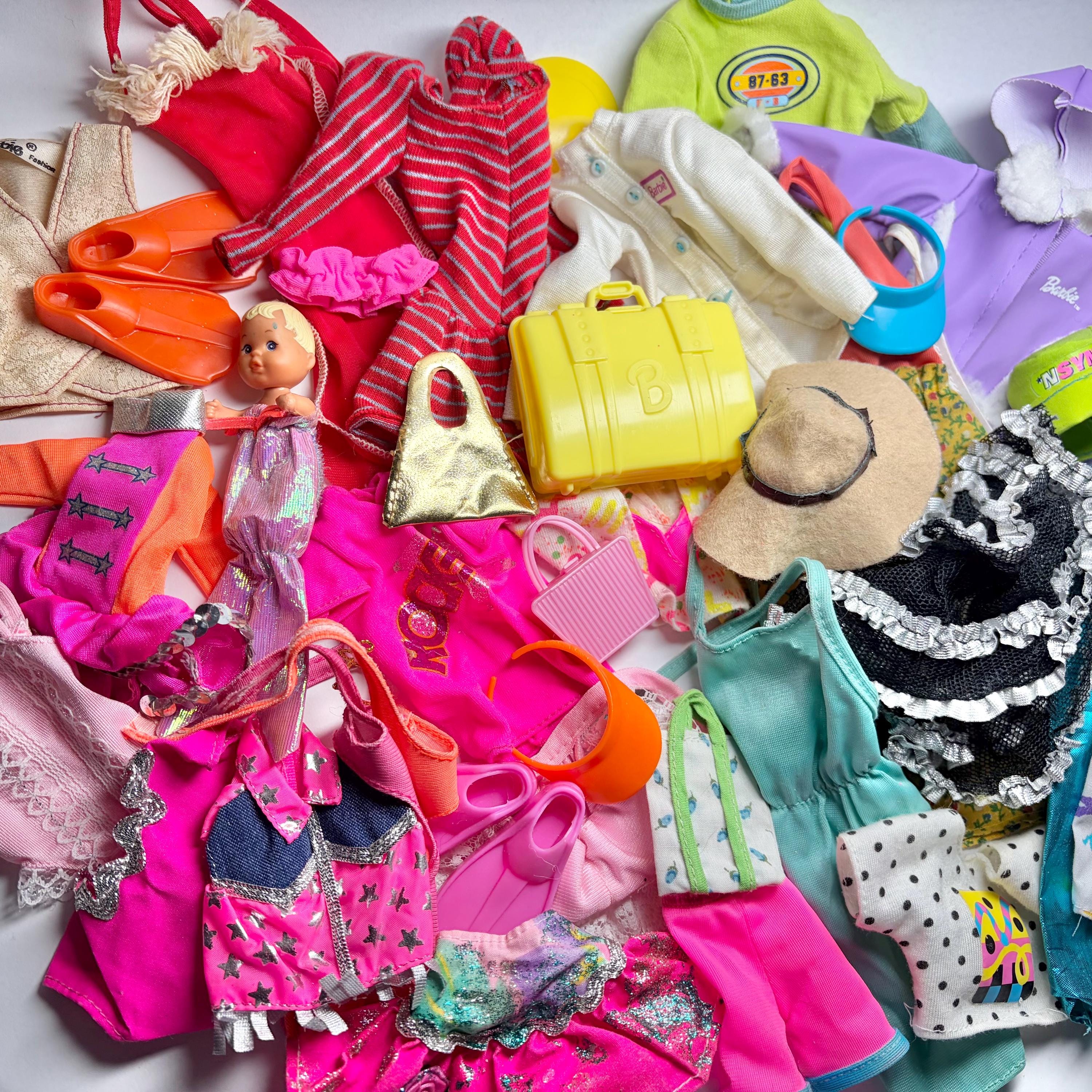 Énorme Lot De Poupées Barbie Vintage – Années 60, 70 Et 80 – Collection