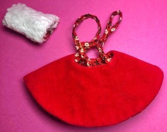 1964 Skating Fun Skipper #1904 Jumper & Muff - 60s Barbie - Mattel - Vintage