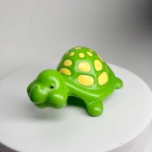 Strawberry Shortcake TEA TIME TURTLE Apple Dumplin Doll Pet - 80s, Kenner American Greetings