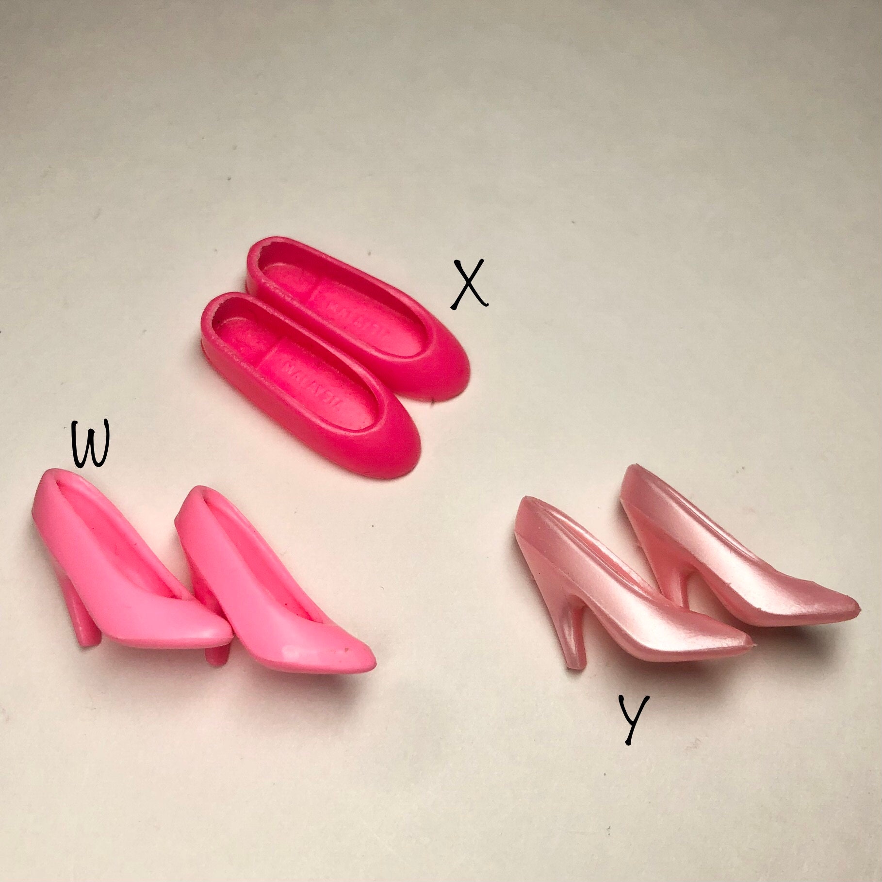 Vintage Barbie Shoes - Pick Your Own #7 - Skipper, Ken - 80s, 90s