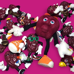 Pick Your Own CALIFORNIA RAISINS Figures - 80s PVC Figurines - Etsy