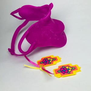 1993 Barbie HIGH STEPPER Horse Accessories - Saddle & Clips - 90s, Mattel - Vintage