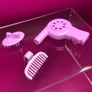 1985 Magic Moves Barbie Accessories - 3 Pieces - 80s, Superstar Era, Mattel