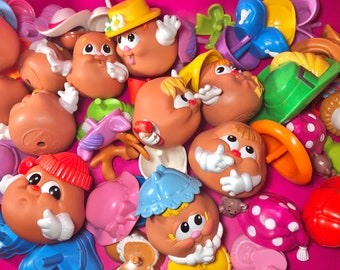 Pick Your Own POTATO HEAD KIDS potatoes, parts, accessories - 80s Playskool