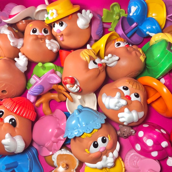 Pick Your Own POTATO HEAD KIDS potatoes, parts, accessories - 80s Playskool