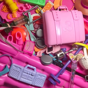 Vintage Barbie Accessories #11 PICK YOUR OWN Dishes, Food, Housewares, Playset Parts, Etc - Mattel - Each Sold Separately