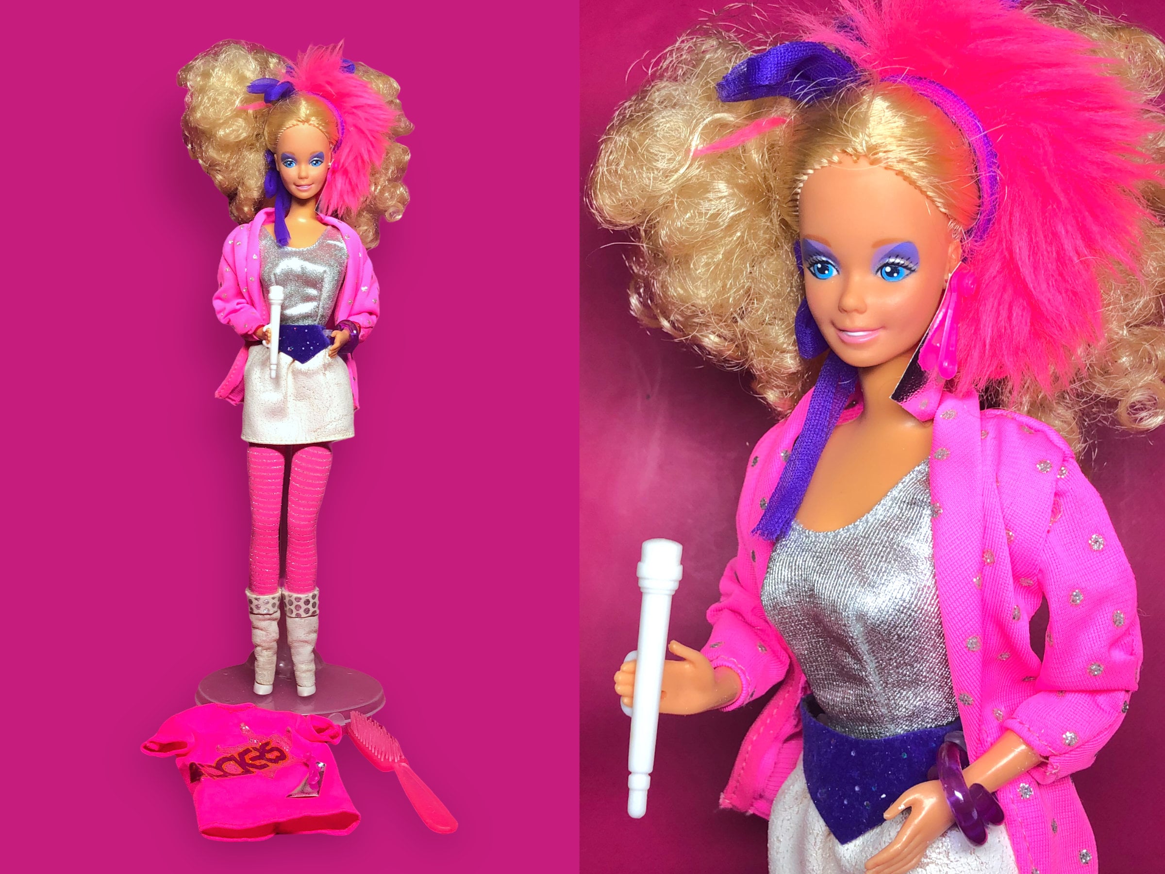 1985 Barbie the Rockers Doll Near Complete 80s Mattel Etsy
