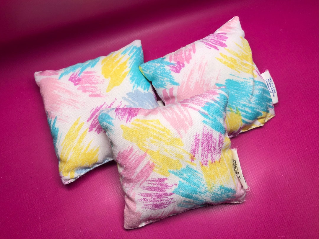 1987 Barbie Sweet Roses Furniture Pillows Set of 3 80s, Mattel, Dream House - Etsy