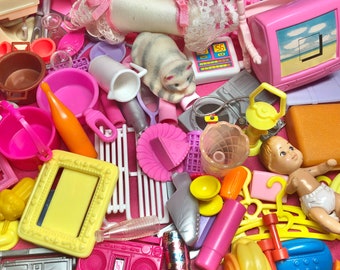 Vintage Barbie Accessories #9 PICK YOUR OWN Dishes, Food