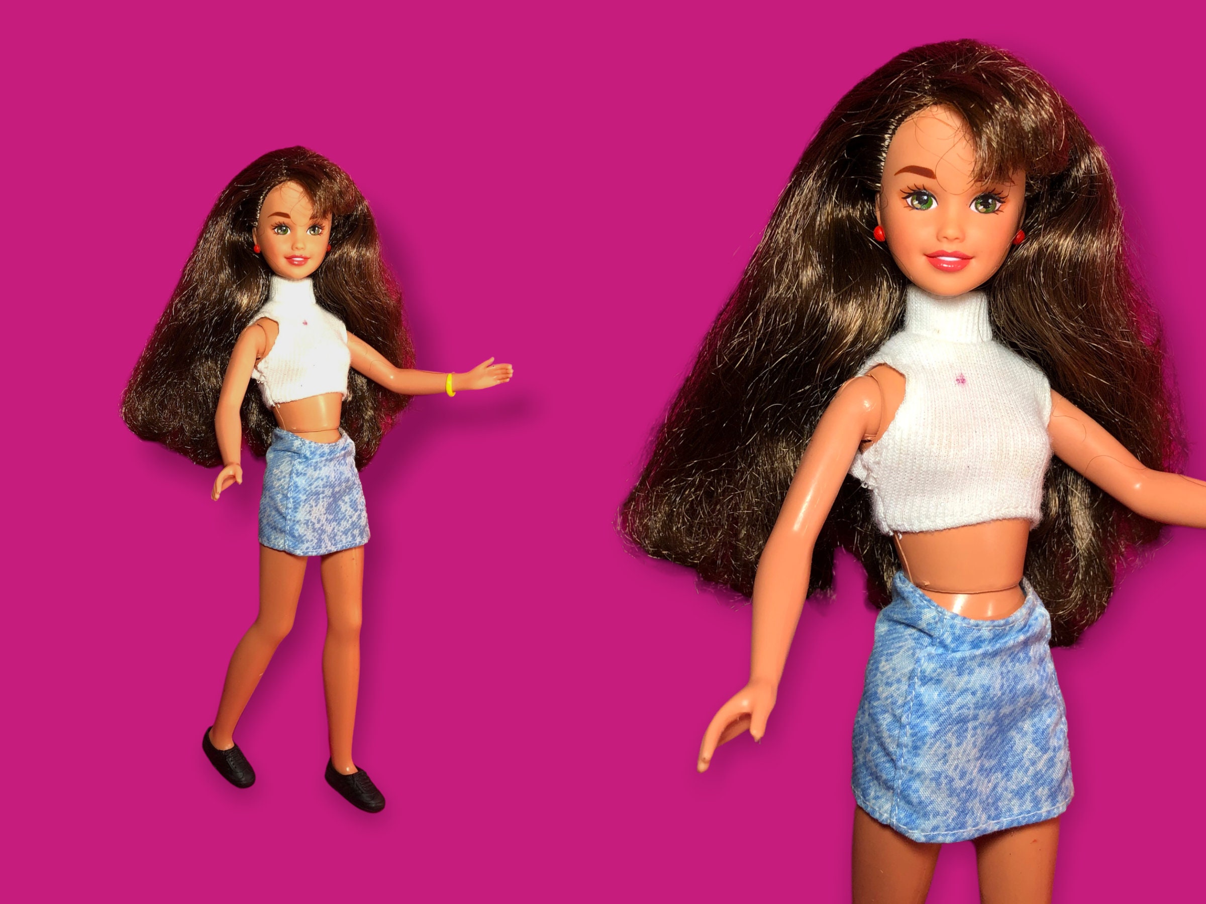 Vintage 1994 Pizza Hut Courtney Doll 90s, Barbie Mattel