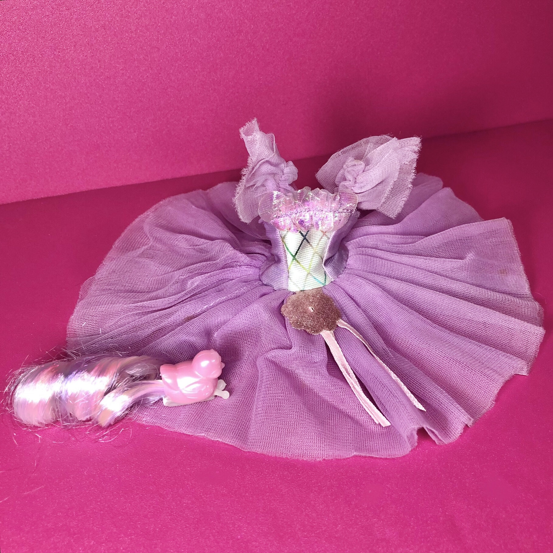 1988 Lady Lovely Locks BALLERINA Doll Dress & Pixietail #11985