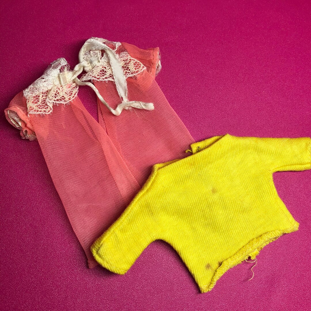 60s 70s Francie Doll Tops Lot - TLC CONDITION - #1258 Clam