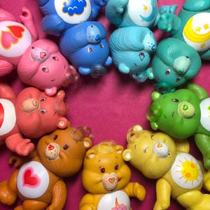 80s Care Bear Posable Figures PICK YOUR OWN - Kenner, American Greetings, Vintage - Each Sold Separately