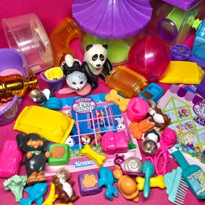 Vintage Kenner Littlest Pet Shop PICK YOUR OWN Pets, Accessories, Playset Parts, Etc - 90s, Vintage - Each Sold Separately