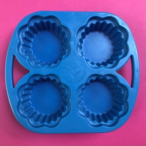 1987 Fisher Price Play Food CUPCAKE TRAY - 80s - Vintage
