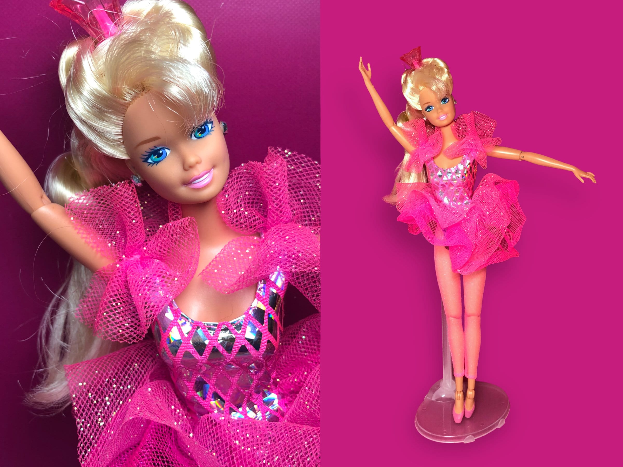 Vintage 1995 Twirling Ballerina Barbie Fully Articulated 90s