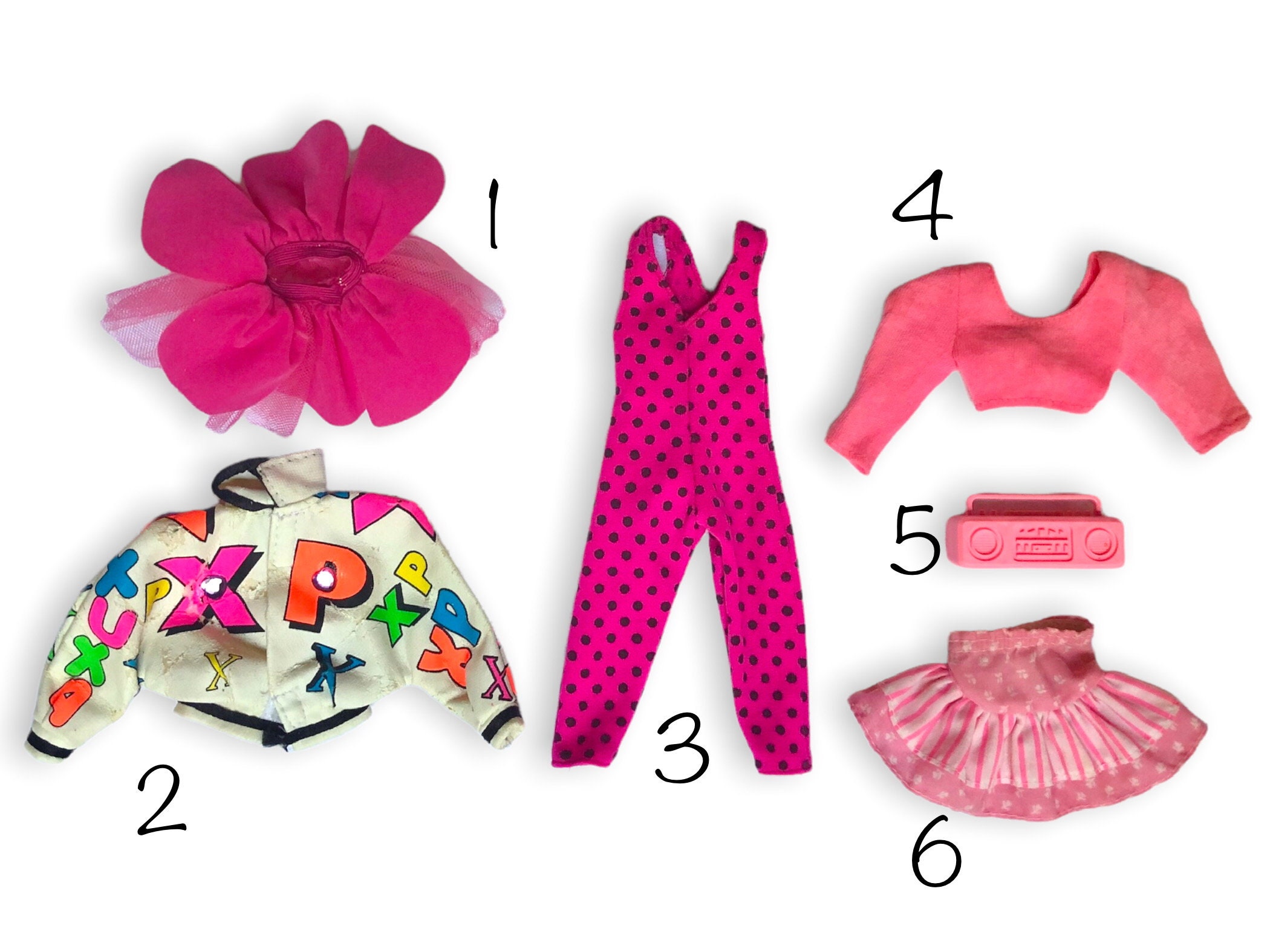 Vintage Barbie Clothing Accessories PICK YOUR OWN 4 80s - Etsy