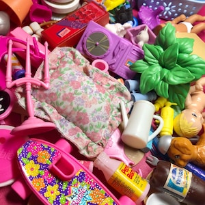 Vintage Barbie Accessories #6 PICK YOUR OWN Dishes, Food, Housewares, Pets, Playset Parts, Etc - 80s 90s 2000s Mattel - Each Sold Separately