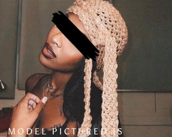 Popcorn Stitch Durag Häkelanleitung