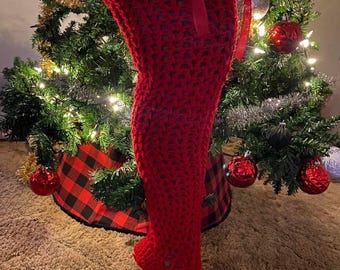Crochet Thigh High Socks PATTERN ONLY