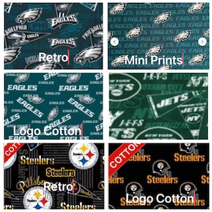 NFL Teams Cotton Fabrics by the Yard