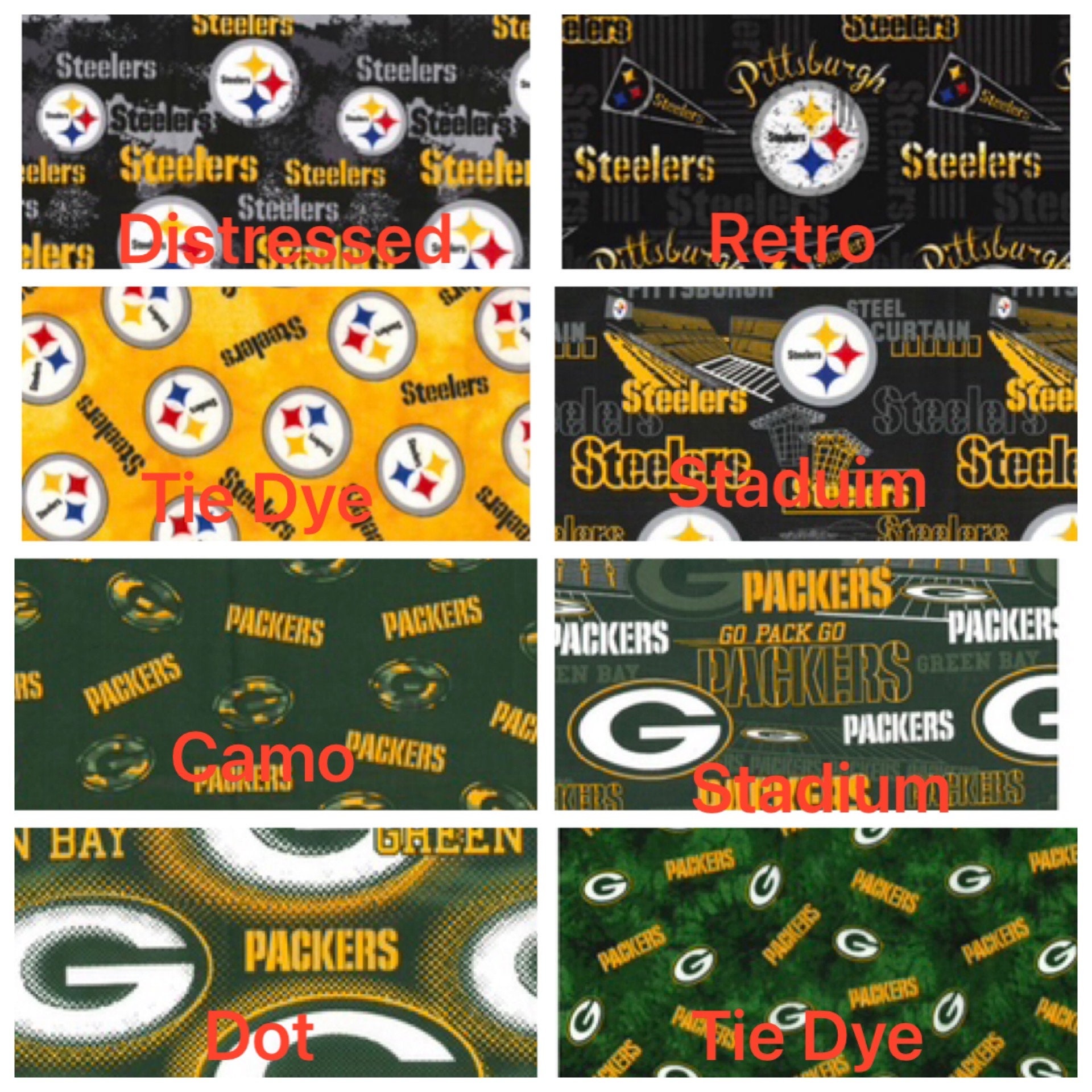 NFL Teams Pillowcases Etsy