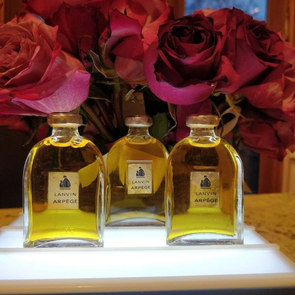 Vintage Lanvin Arpege Perfume Used At Salons De Coiffures