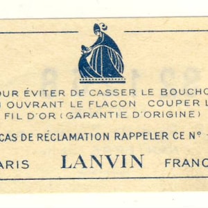 Vintage Lanvin Arpege Perfume Used At Salons De Coiffures image 5