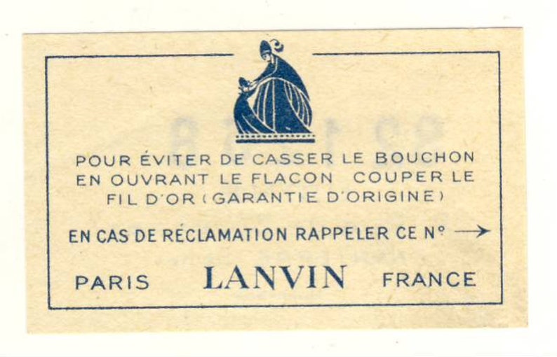 Vintage Lanvin Arpege Perfume Used At Salons De Coiffures image 5