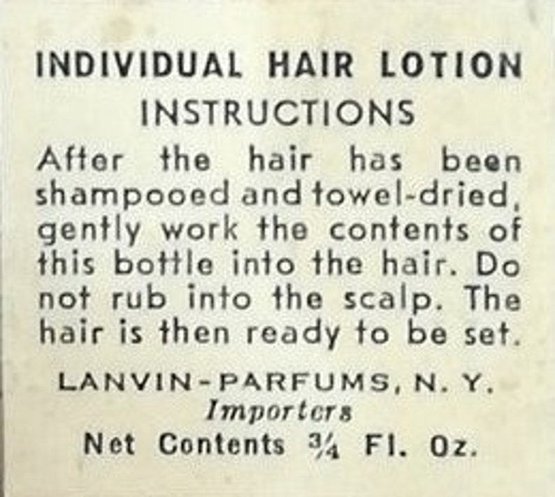 Vintage Lanvin Arpege Perfume Used At Salons De Coiffures image 9