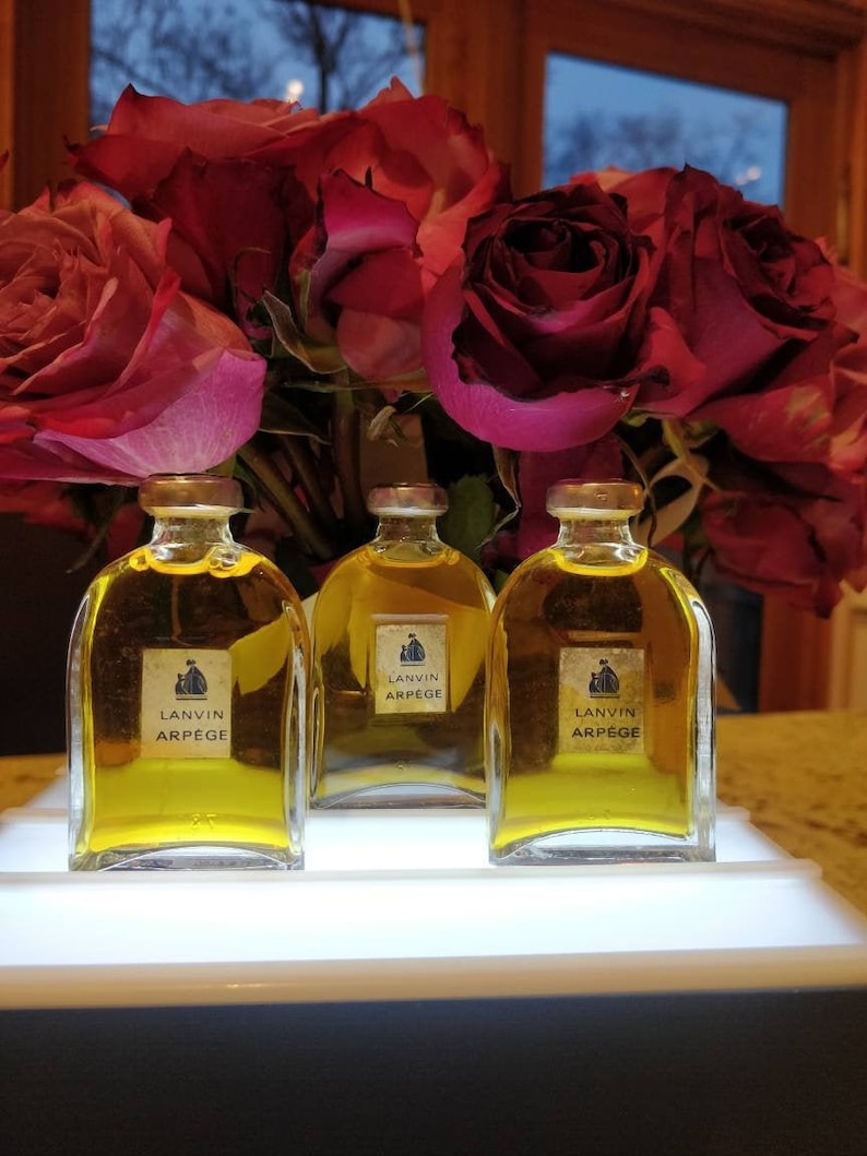 Vintage Lanvin Arpege Perfume Used At Salons De Coiffures image 1