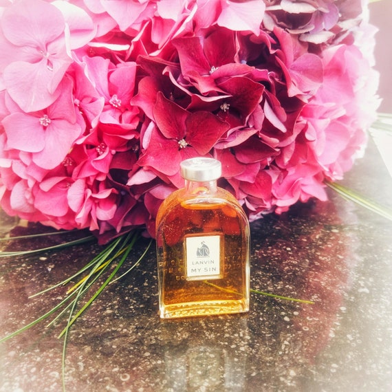 Vintage Lanvin My Sin Perfume Used at Salons De Coiffures Etsy