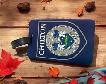 Gilmore Girls Inspired Luggage Tag - Chilton Preparatory School Crest - PVC Travel Accessory