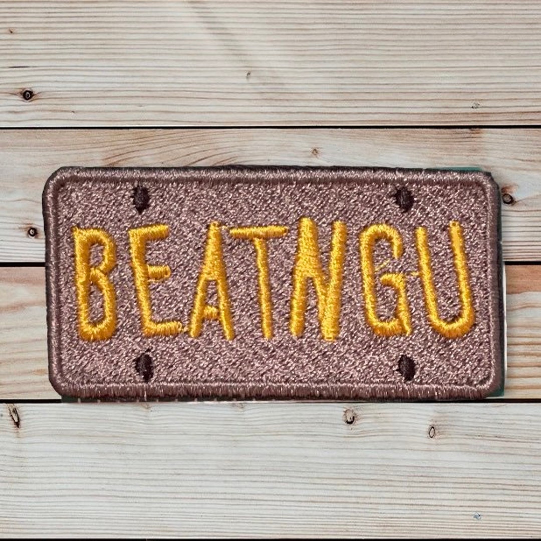 Jeepers Creepers Inspired Patch BEATNGU License Plate Patch Etsy