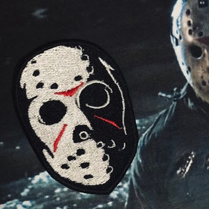 Jason Voorhees Inspired Patch | Horror Movie Patch | Jason Mask