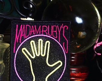 Madam Ruby’s Iron-On / Sew-On Patch Pee Wee Big Adventure