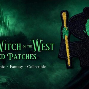 Wicked Witch of the West Inspired Patch | Oz Patch | Wizard of Oz Inspired Patch | Emerald City Inspired Patch