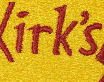Kirk’s Diner Patch | Gilmore Girls Inspired Iron-On or Sew-On Patch