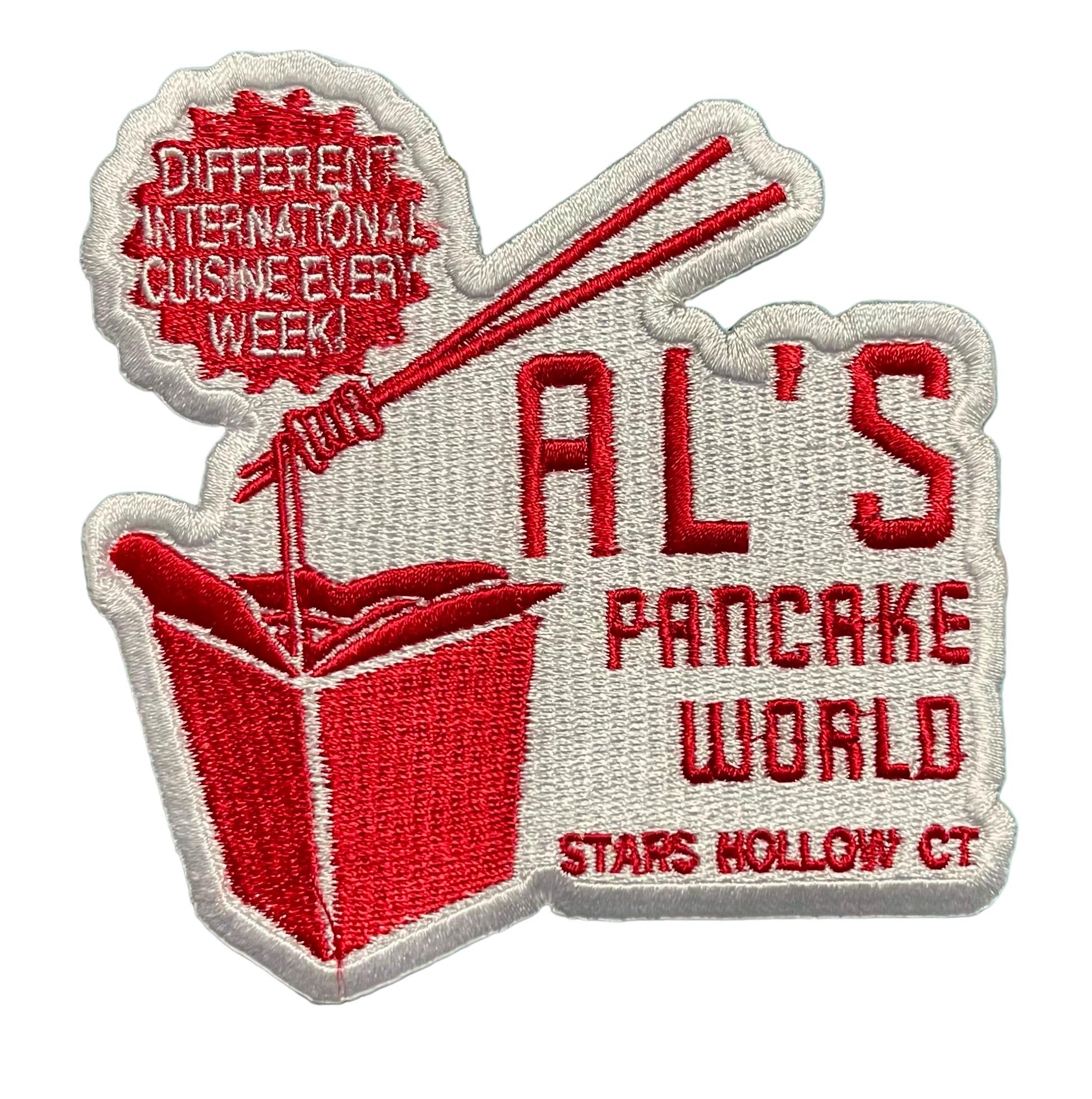 Stoney Clover Lane Gilmore Girls Al’s Pancake World  Takeout Patch Wholesale Luke main image 3