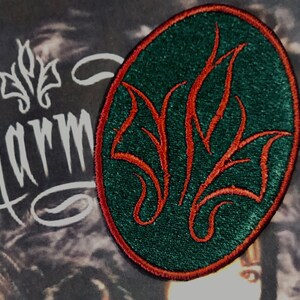 Charmed Iron-on / Sew-on Patch | Charmed Flower Inspired Patch | Charmed inspired Patch | Classic Tv show Patch