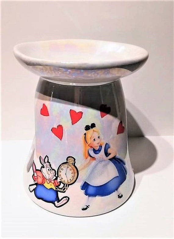 Alice's Adventures in Wonderland Wax Melt Burner Warmer Wax Melt Burner Gift Set Alice's Adventures With Themed Gift Box & Wax Melts