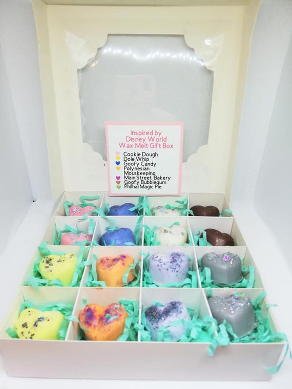 Disneyland Inspired Soy Wax Melt Gift Box Wax Tarts Designer Inspired Wax Melts Luxury Soy Wax Melts 16 Melts  Vegan Friendly Soy Wax