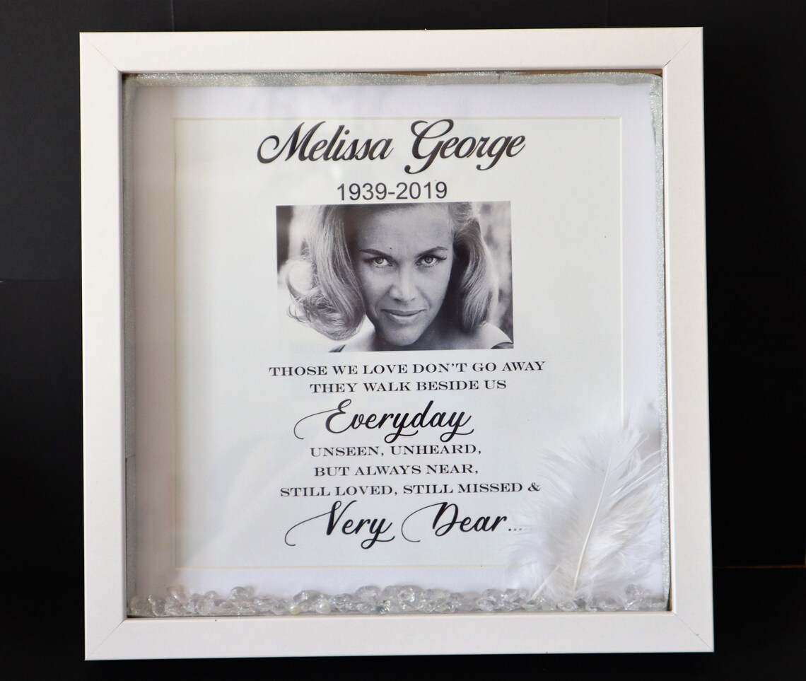Personalised Memorial Photo Frame | Bereavement Gift | Sympathy Gift ...