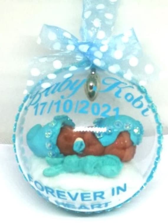 Angel Baby Bauble, Baby Loss, Stillborn Miscarriage, Born Sleeping, Baby Angel Wings, Baby Memorial, Infant Remembrance, Infant Loss , Twins