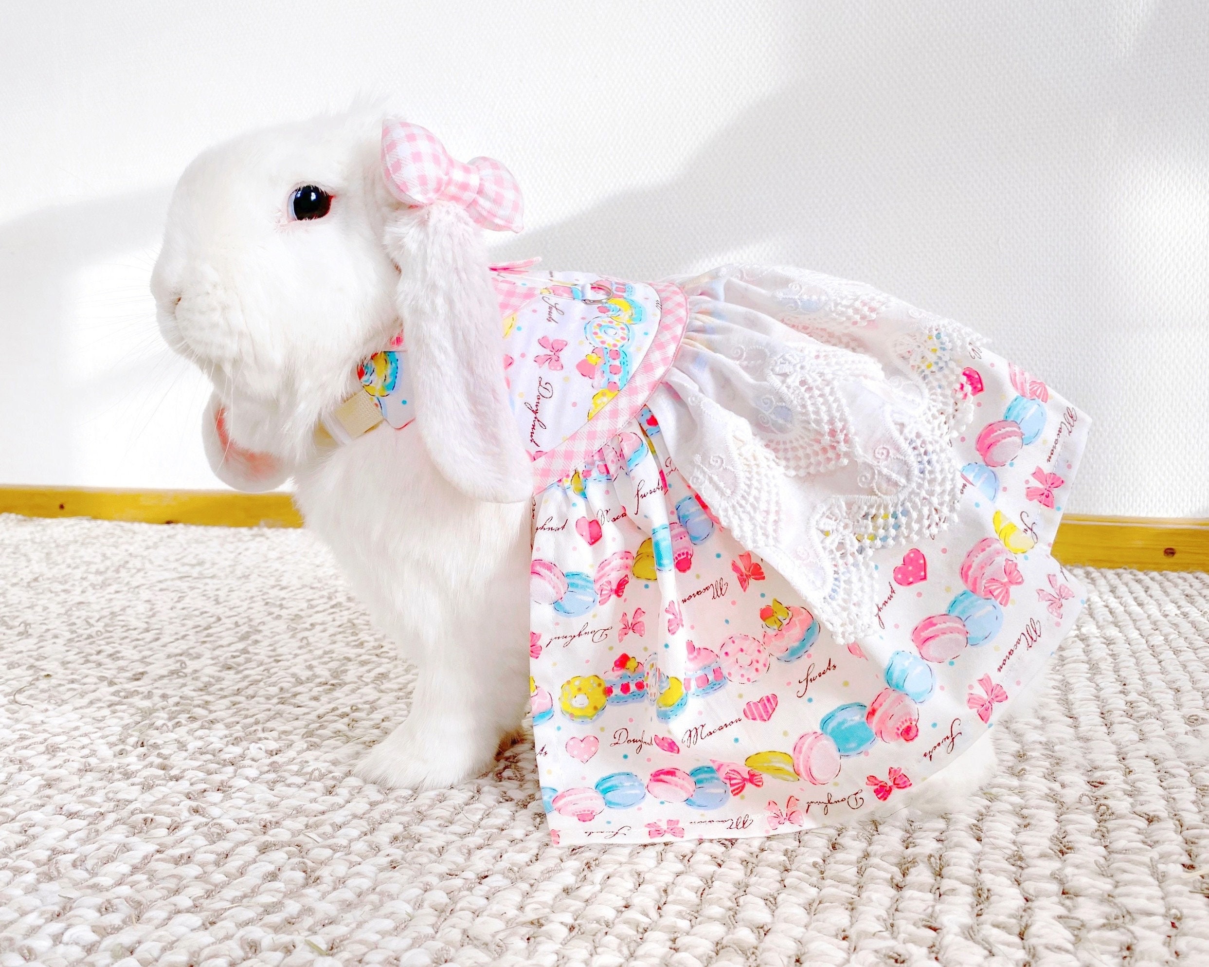 pink bunny harness